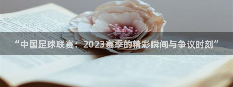 “中国足球联赛：2023赛季的精彩瞬