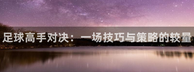  足球高手对决：一场技巧与策略的较量